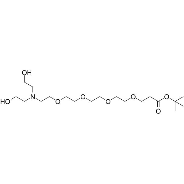 N,N-Diethanol amine-PEG4-Boc 2279944-66-8